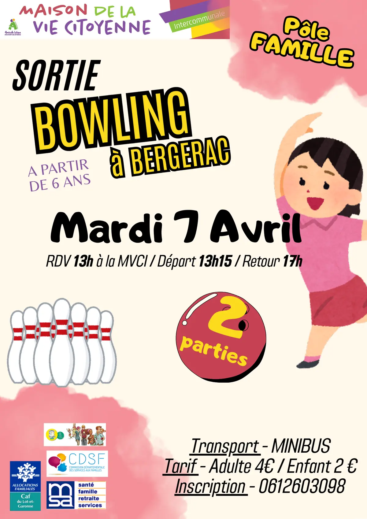 Sortie bowling à Bergerac