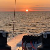 Sortie coucher de soleil en catamaran &agrave; Six-Fours-les-Plage (83)