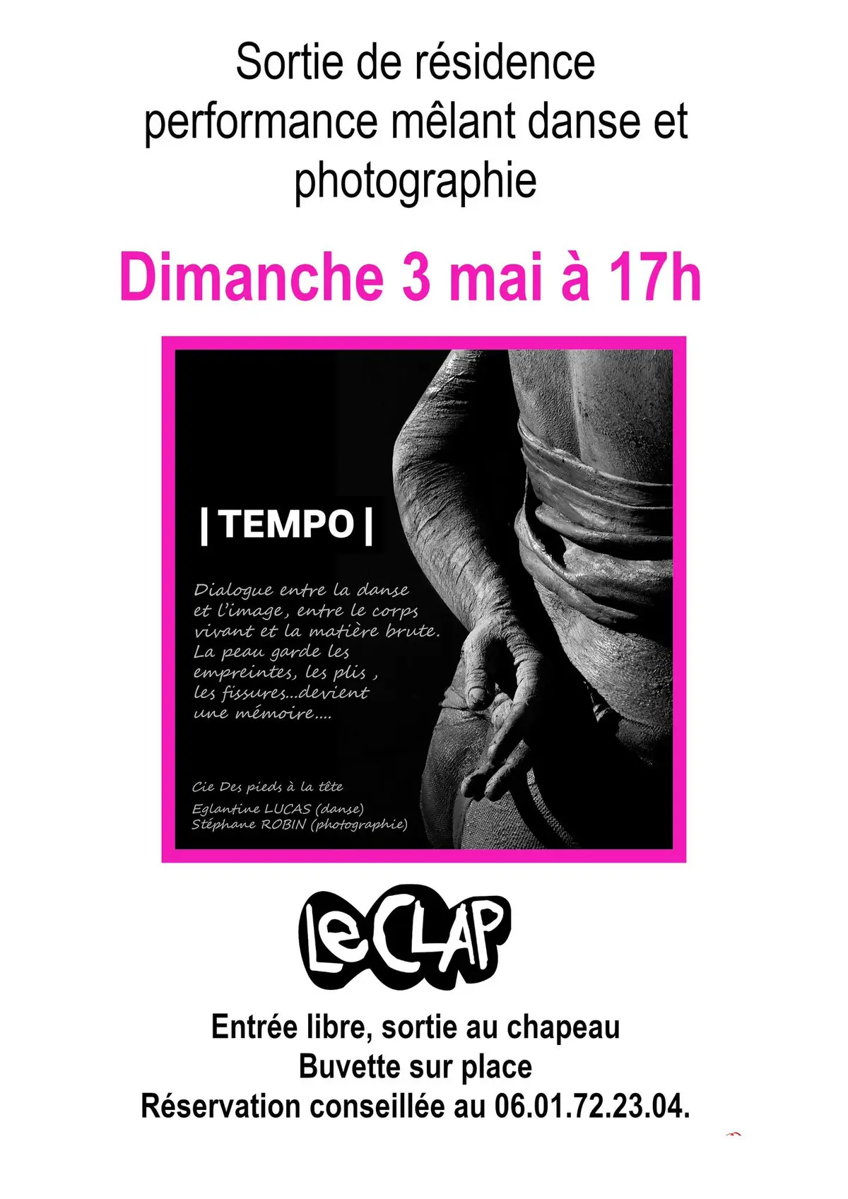 Sortie de Résidence au CLAP