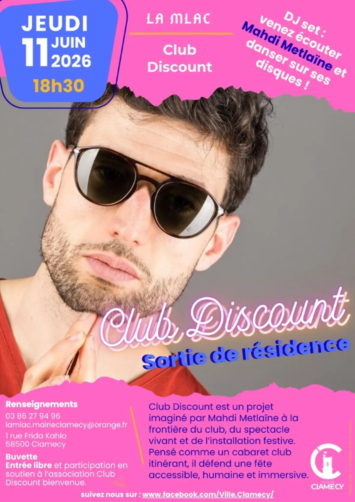 Sortie de résidence : Club Discount