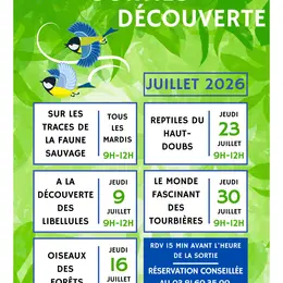 Sortie découverte - Sur les traces de la faune sauvage
