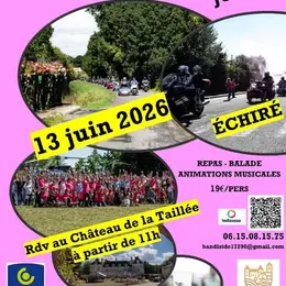 Sortie des Diablotins Roses au profit de JULES, 9 ans, à Echiré