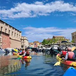 Sortie en kayak sur les canaux de Martigues