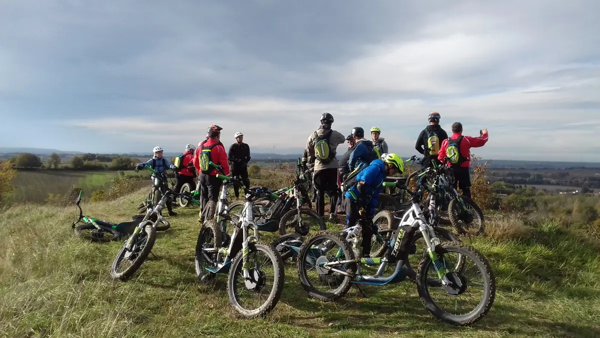 Sortie En Trottin Mountain Trottinettes Electriques