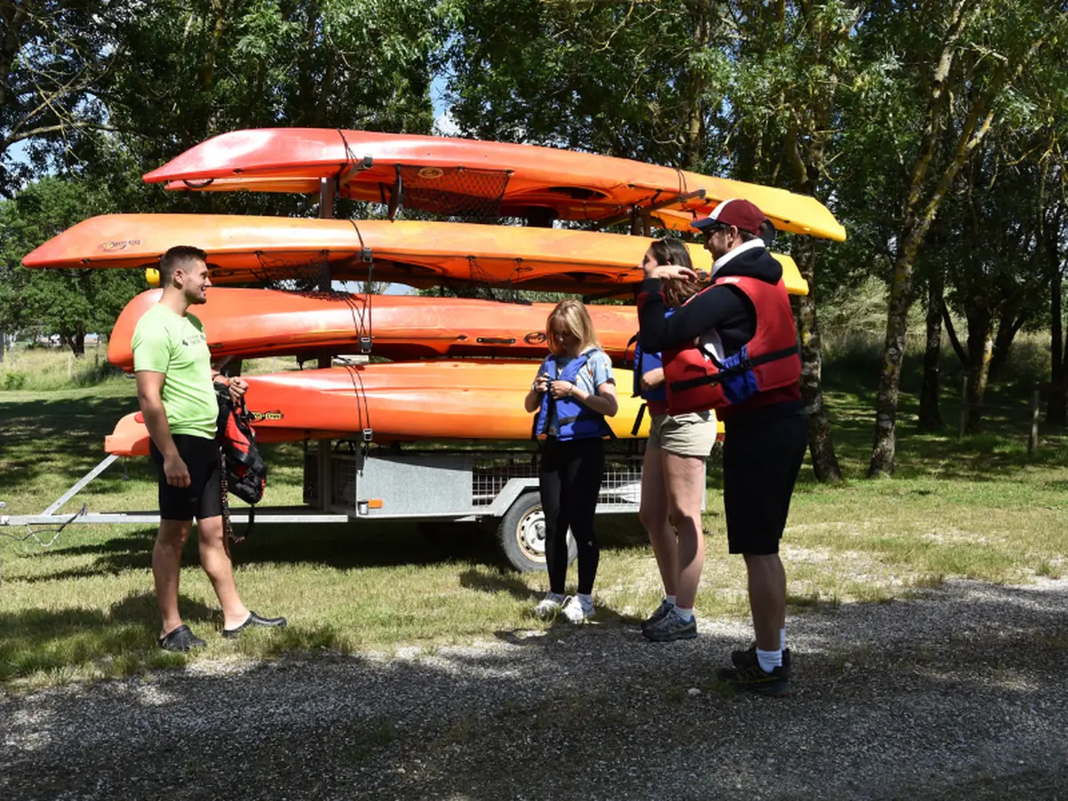 Sortie kayak à Terres d'Oiseaux
