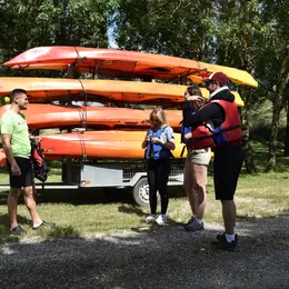 Sortie kayak à Terres d'Oiseaux