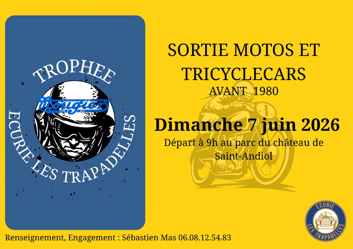 Sortie motos et tricyclecars