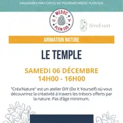 Sortie nature Créa'Nature au Temple -DIY Création d'un mobile nature