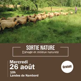 Sortie nature : Élevage et milieux naturels