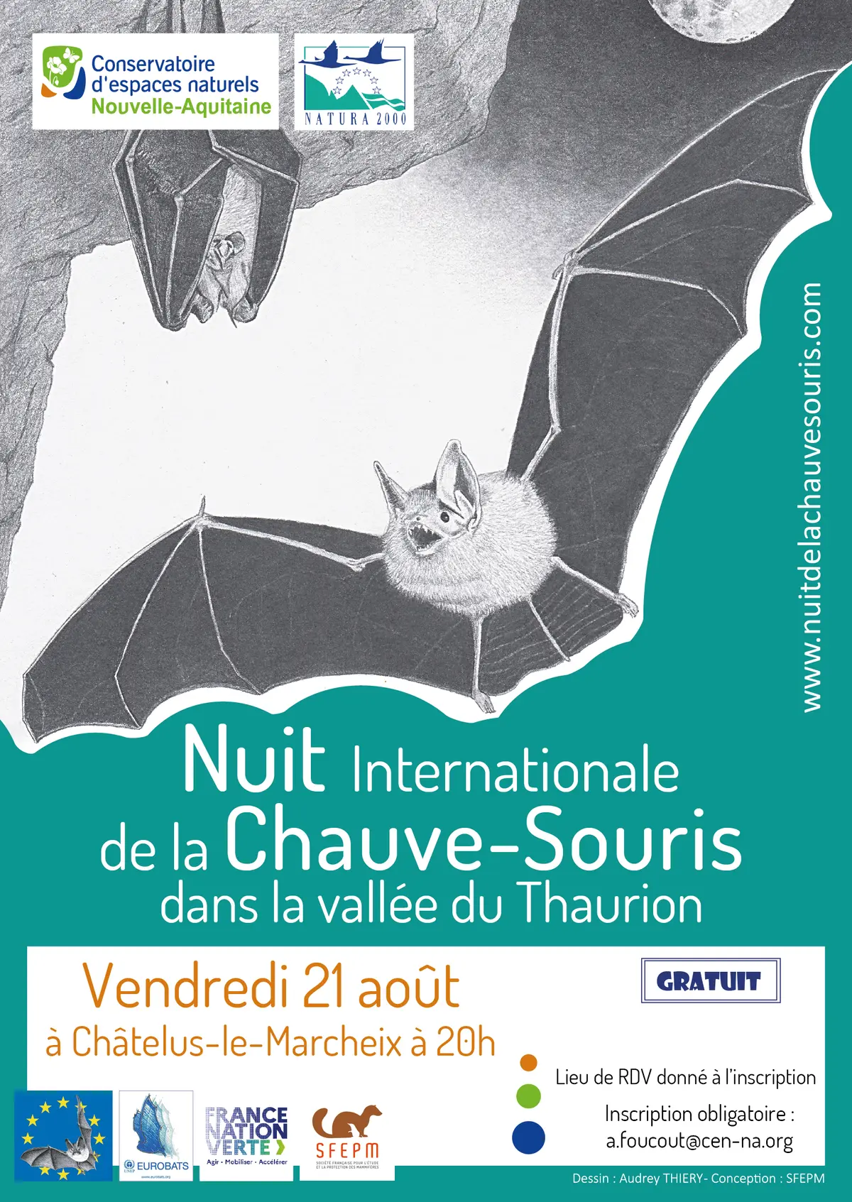 Sortie Nature : Nuit de la Chauve-Souris dans la Vallée du Thaurion
