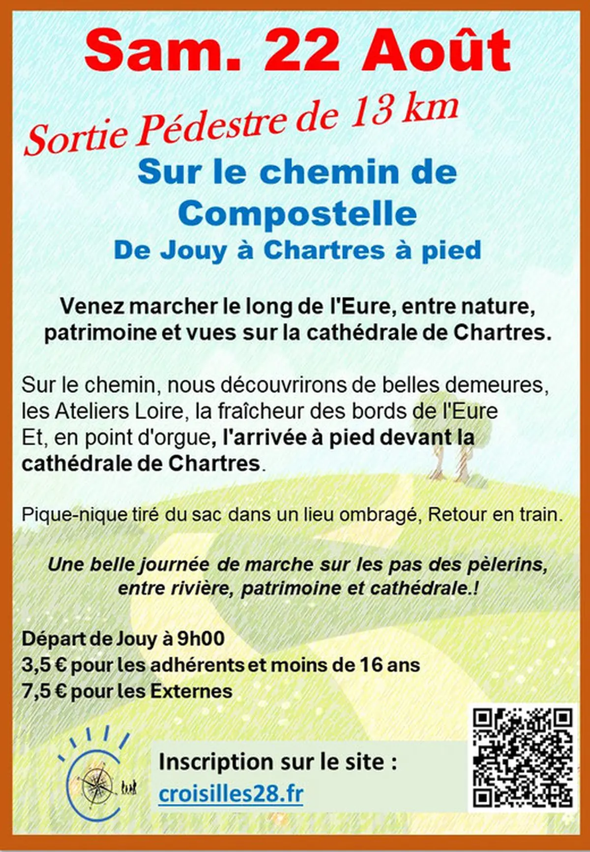 Sortie pédestre : Sur le chemin de Compostelle