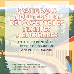 Sortie Pour Adultes à La Découverte Des Plantes Médicinales - 21 Juillet