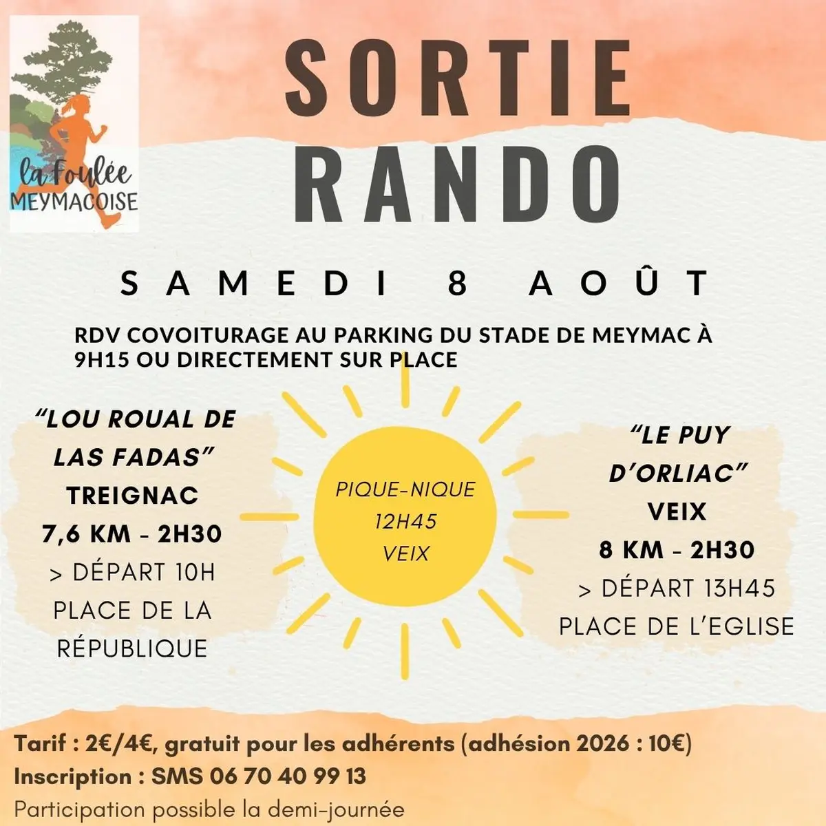 Sortie Rando à Treignac
