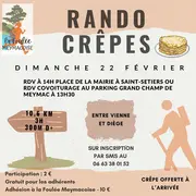 Sortie rando crêpes Entre Vienne et Diège