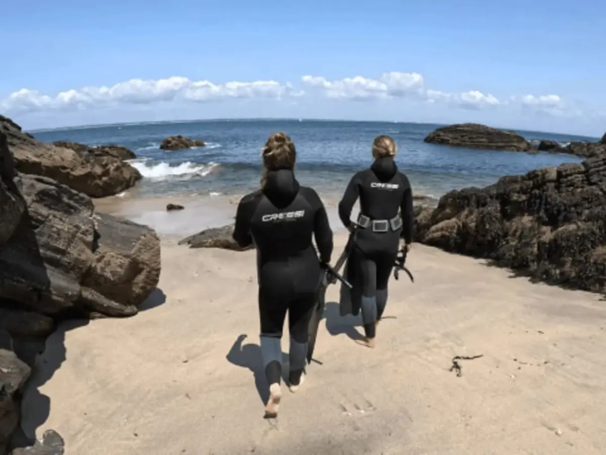 Sortie randonnée palmée à Groix (56)