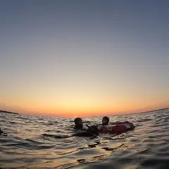 Sortie sunset en apnée-sous-marine à Groix (56)