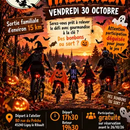Sortie vélo Halloween