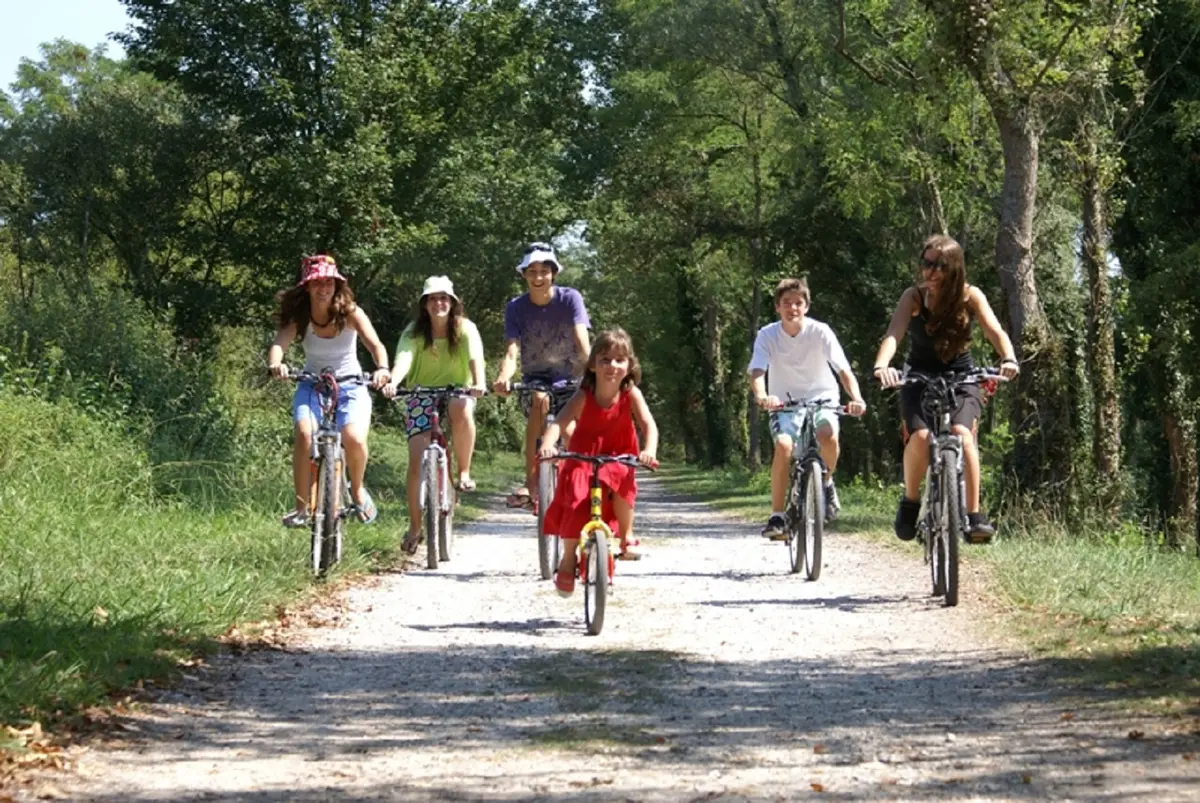 Sortie vélo sur la voie verte