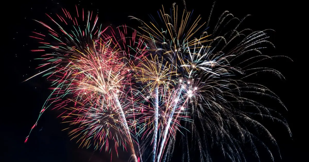 Grand feu d’artifice Foire Kermesse de Mulhouse