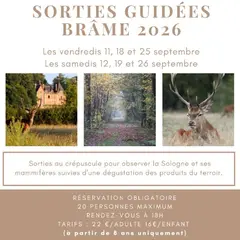 Sorties brâme 2026