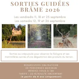 Sorties brâme 2026
