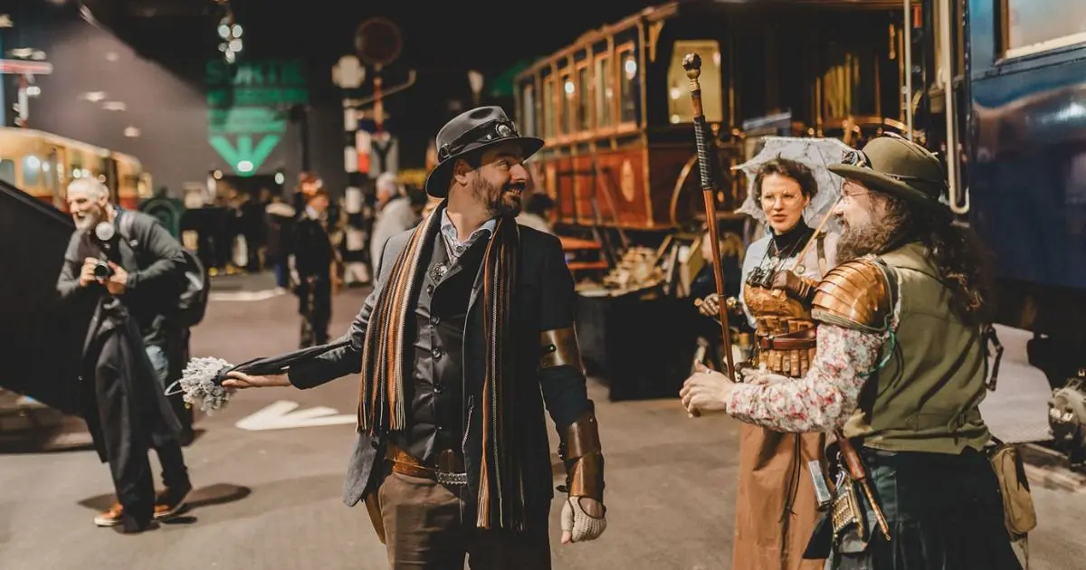 Le Festival Steampunk à la Cité du Train