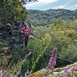 Sorties via Ferrata au Roc du Gorb à Bor et Bar