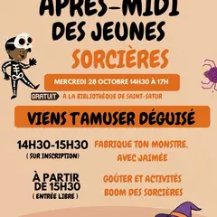 [Sortilèges en Grand Sancerrois] Ateliers et boom des jeunes sorcières