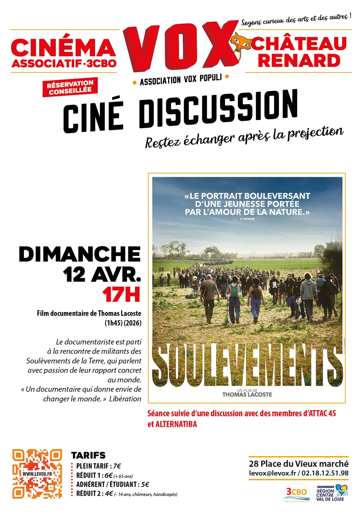 Soulèvements (ciné-discussion)