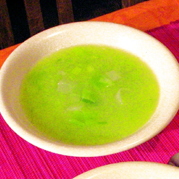 Soupe au poireau