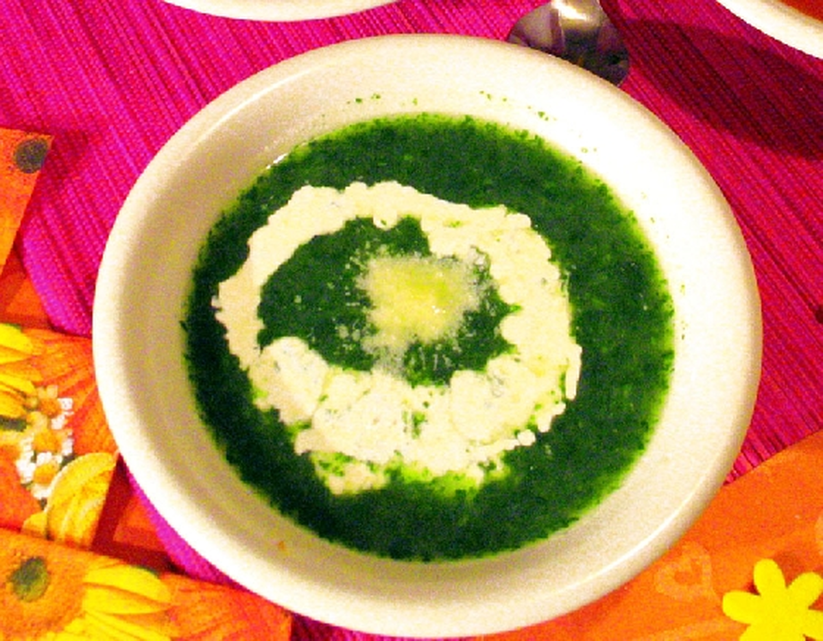 Recette soupe de cresson