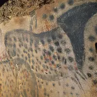 Peinture de chevaux - Grotte de Pech Merle &copy; www.pechmerle.com