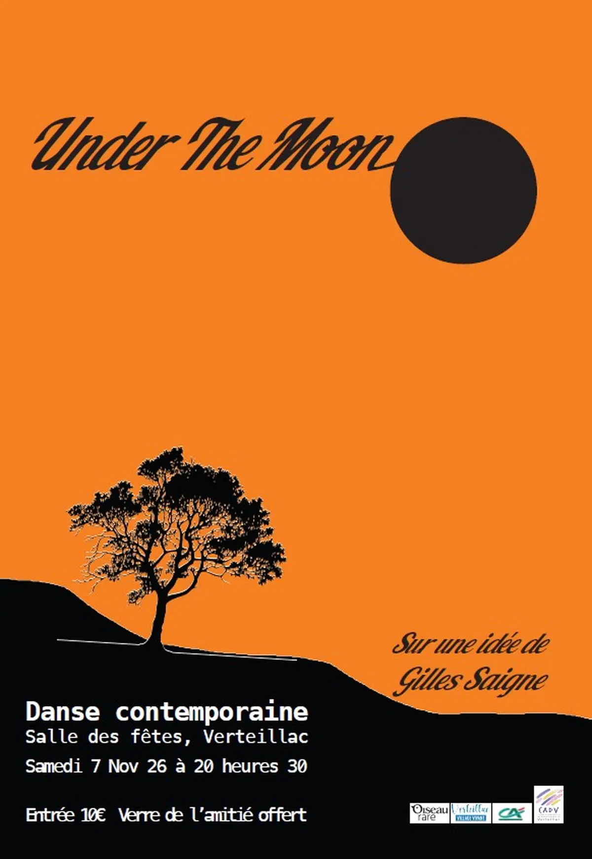 Sous la Lune: spectacle de danse contemporaine