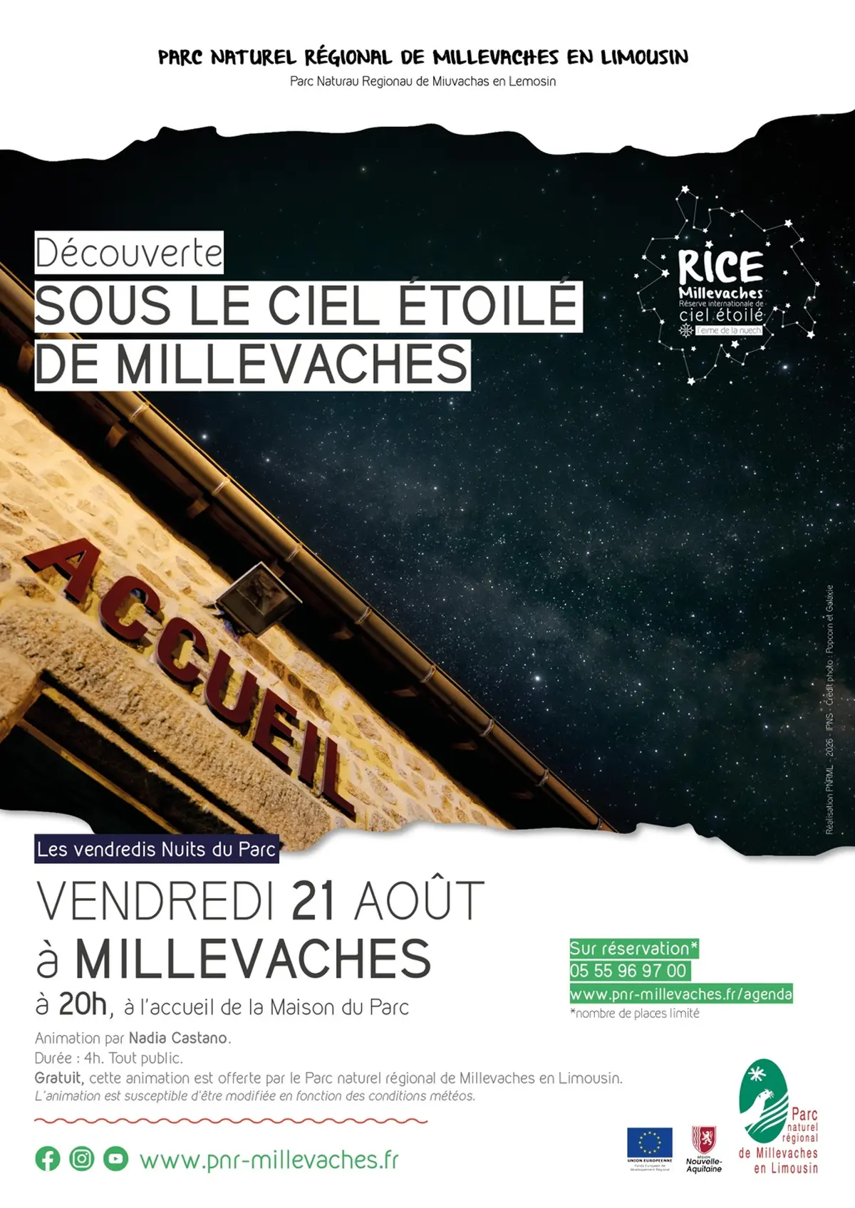 Sous le ciel étoilé de Millevaches