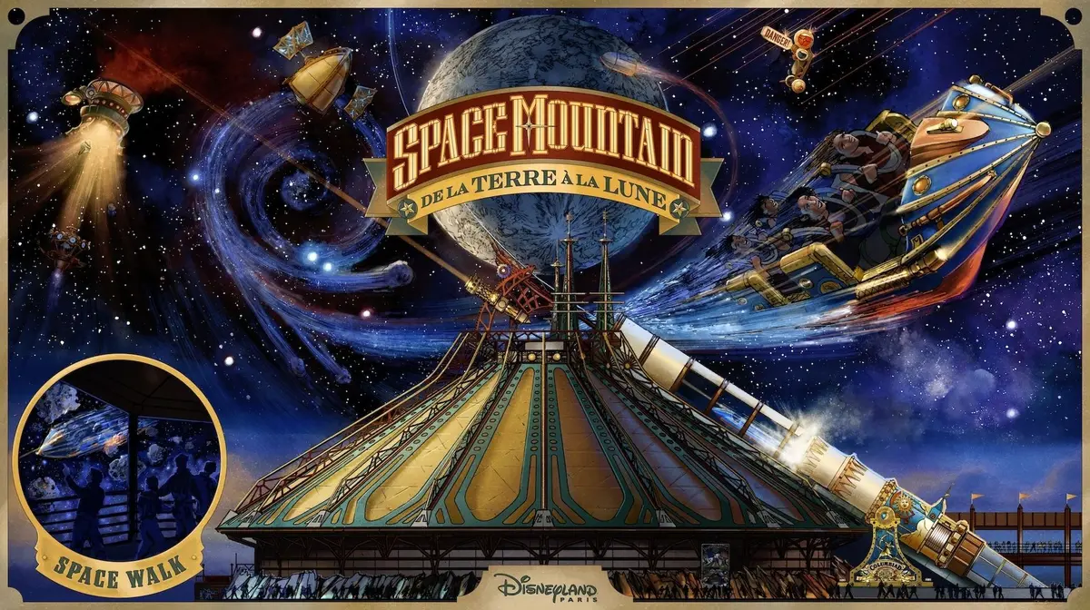 Space Mountain va changer à Disneyland Paris : la version culte de 1995 fait son retour