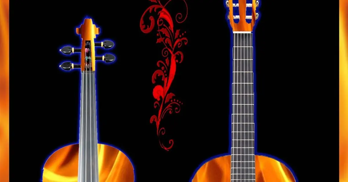 Spanish guitare violon : Duo magic
