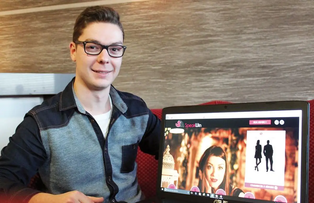Stéphane Erhard nous présente son site de rencontre, SpeakWin