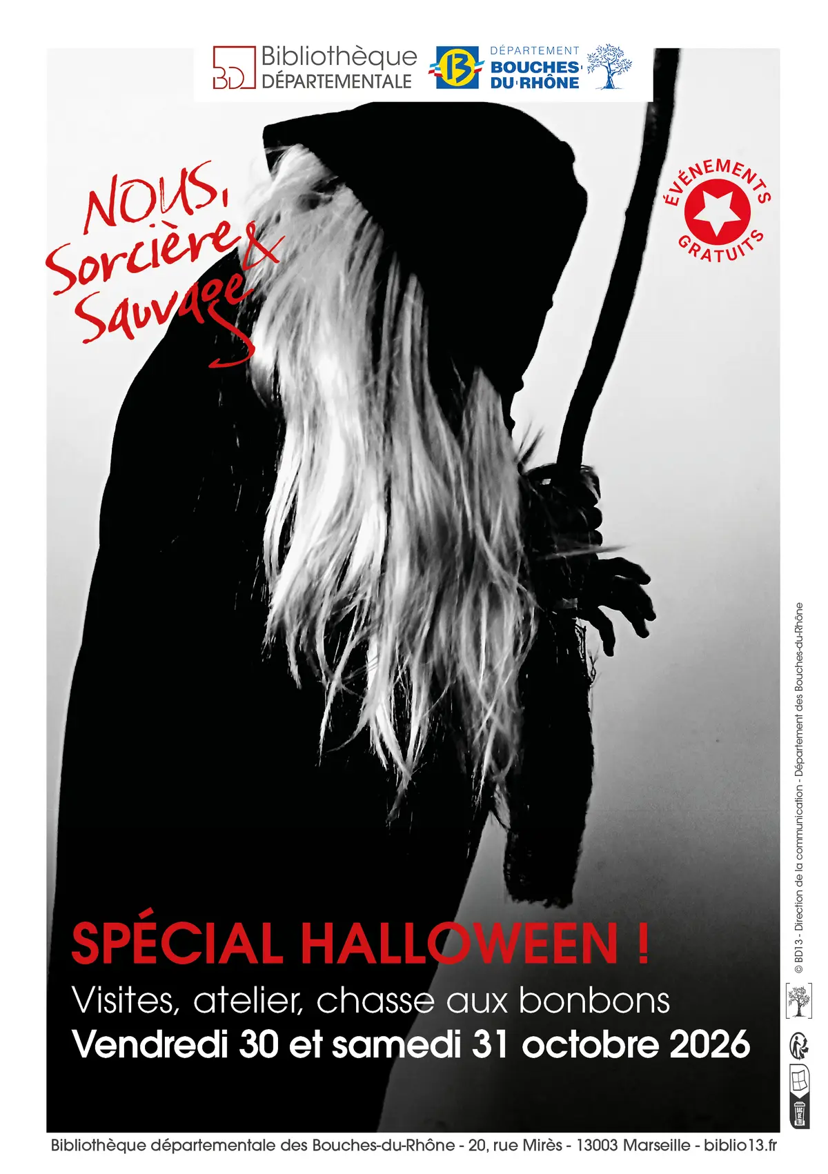 Spécial Halloween autour de l'exposition NOUS, Sorcière & Sauvage !