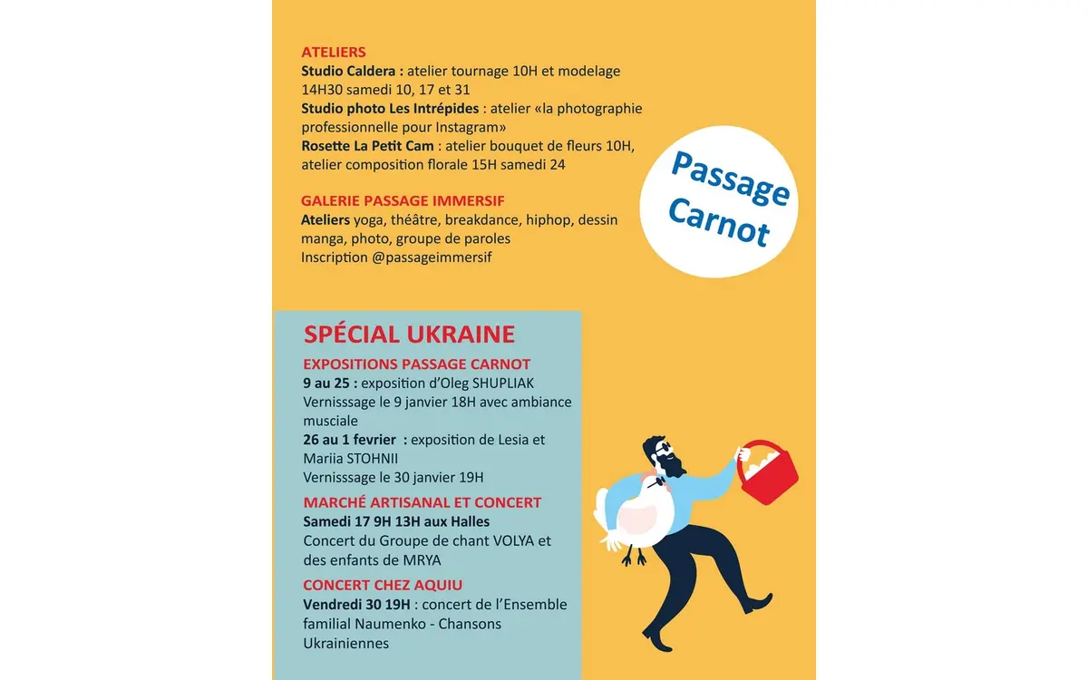 Spécial Ukraine aux Halles