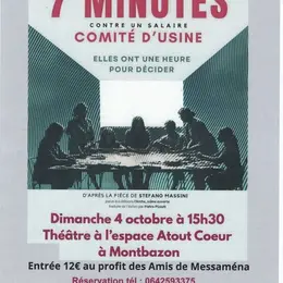 Spectacle : 7 minutes contre un salaire, comité d'usine