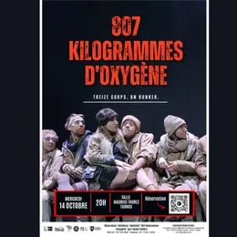 Spectacle 807 kilogrammes d'oxygène