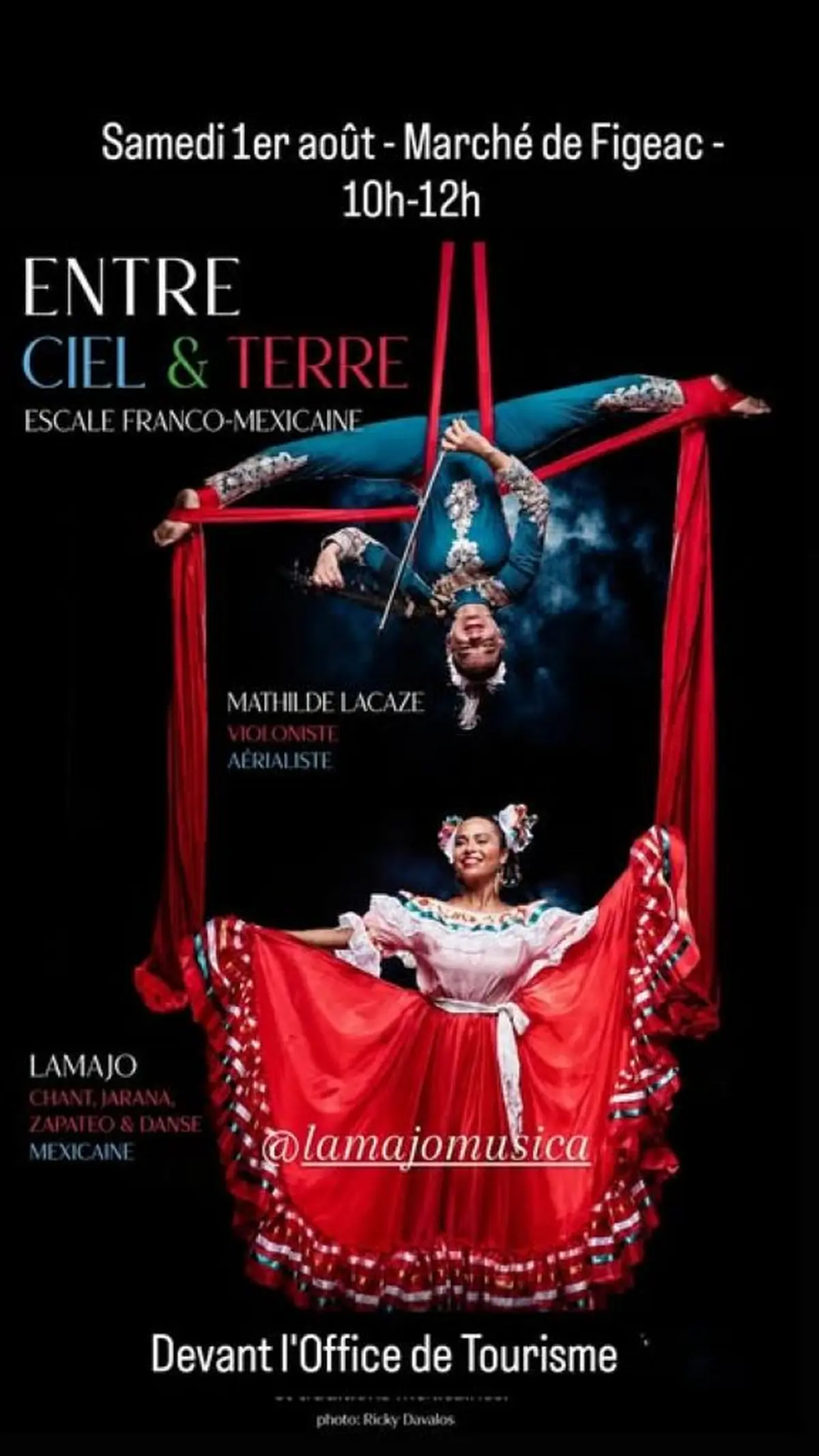 Spectacle à Figeac : Entre ciel & terre – Escale franco-mexicaine