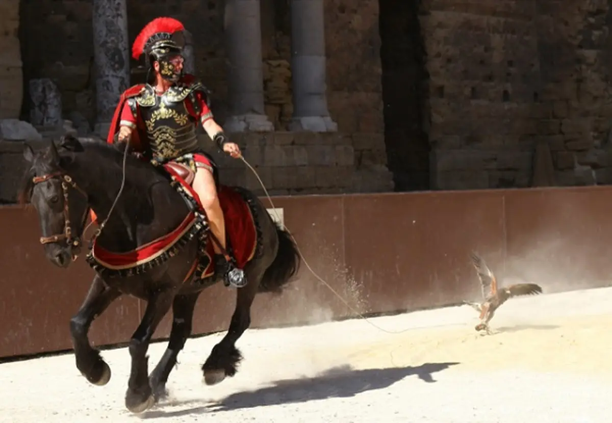 Spectacle à l'époque des Romains