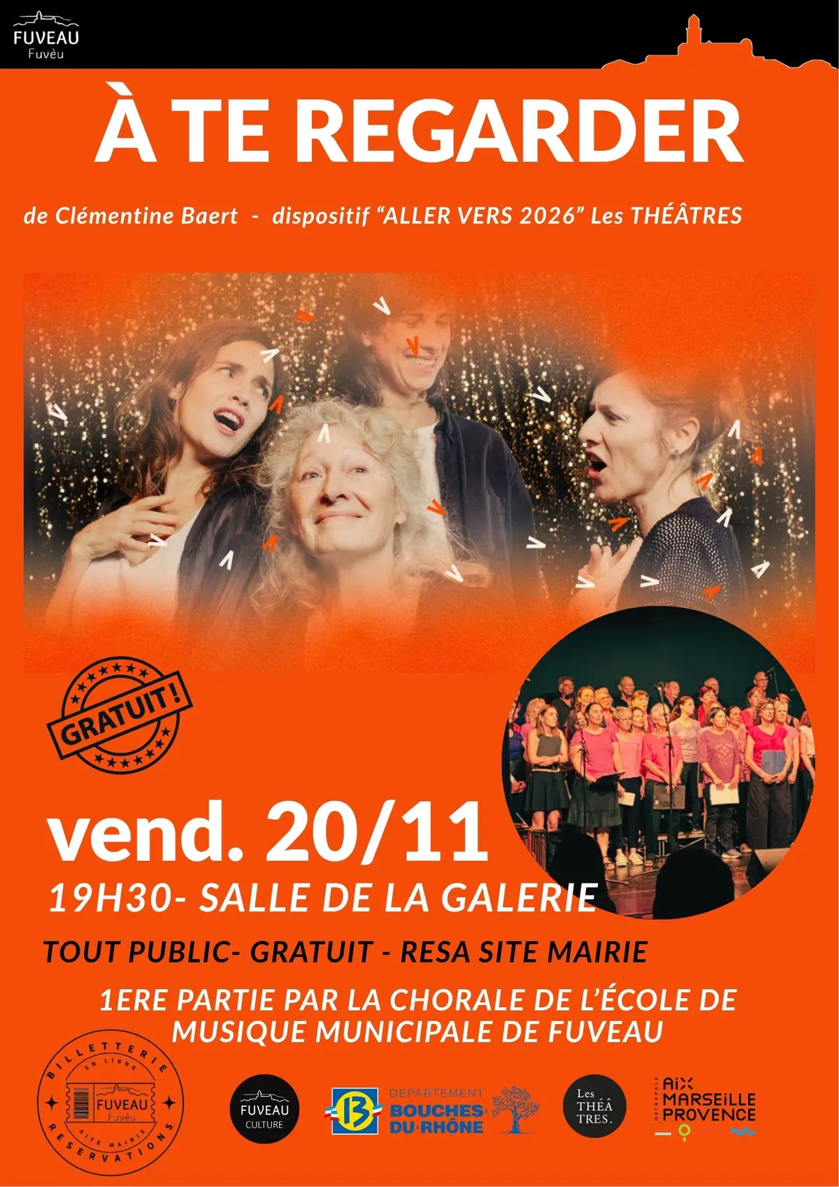 Spectacle : À te regarder de Clémentine Baert