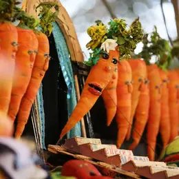 Spectacle - Andrée Kupp, dresseuse et montreuse de légumes
