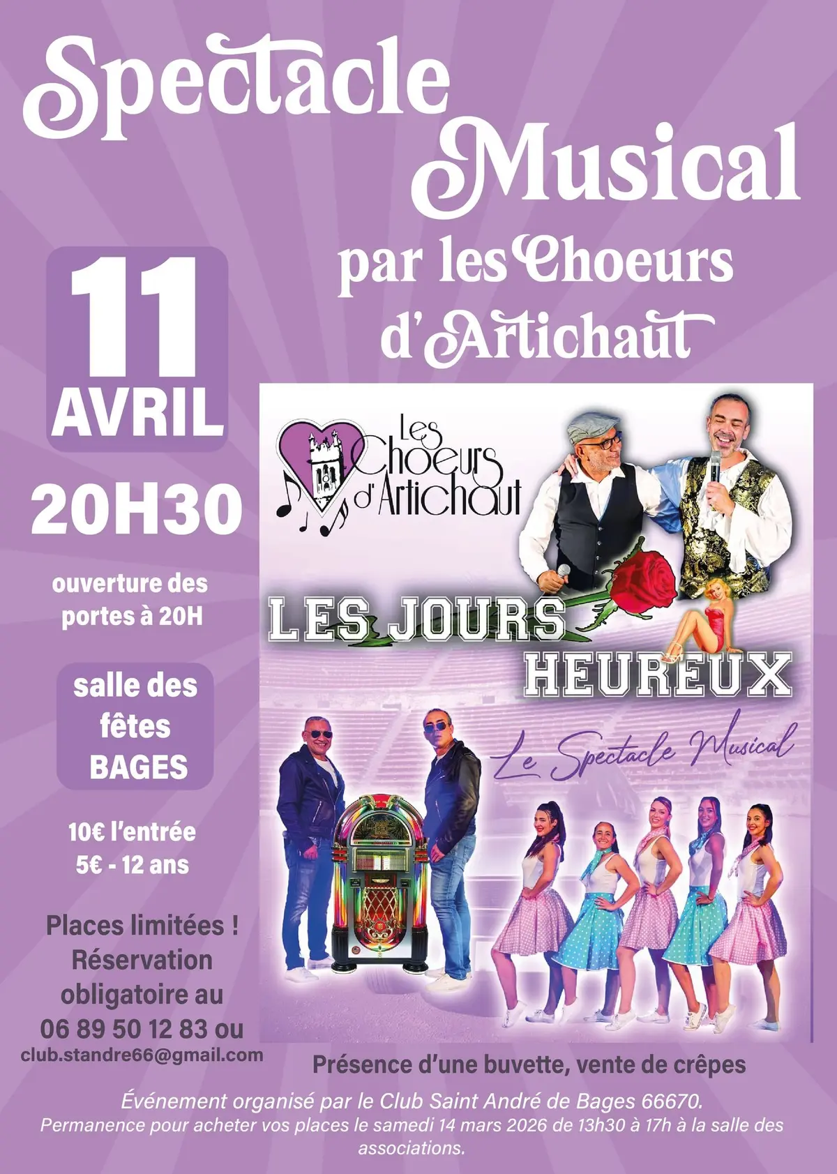 Spectacle Avec Les Chœurs D'Artichaut  Les Jours Heureux