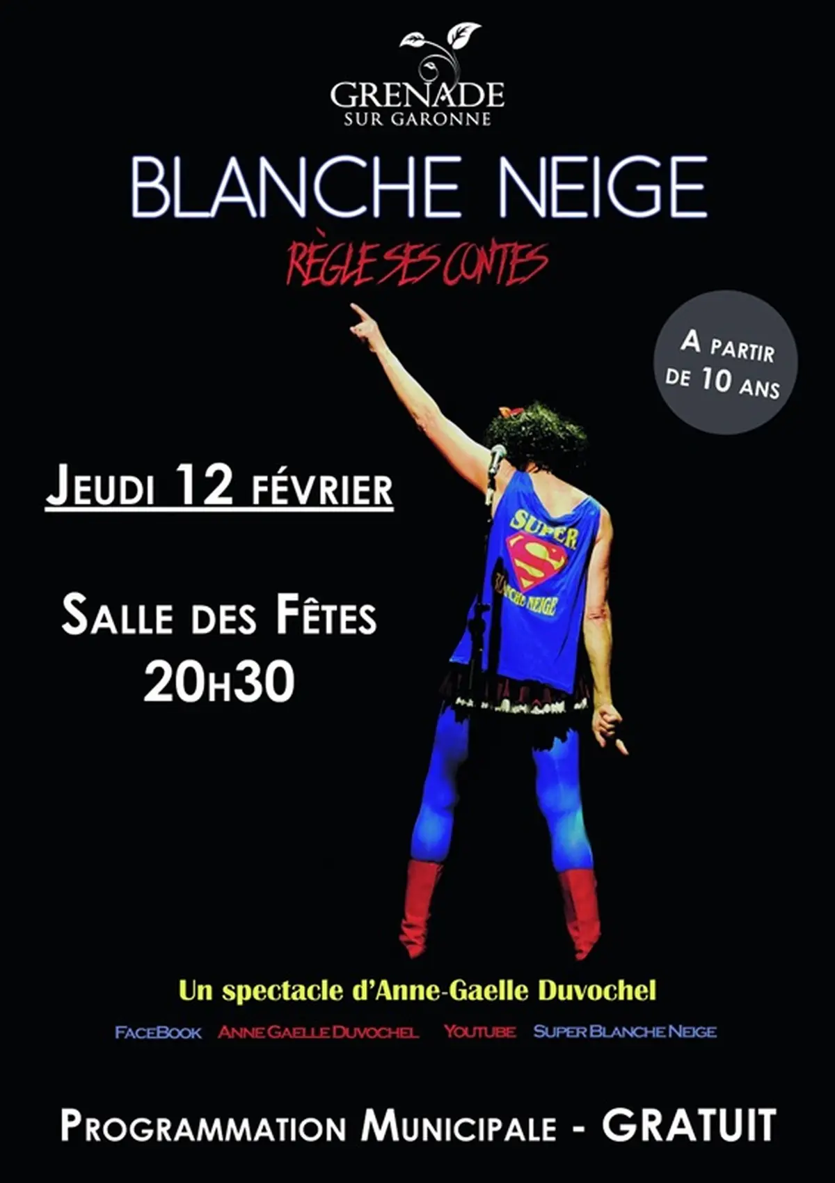 Spectacle Blanche Neige Règle Ses Contes