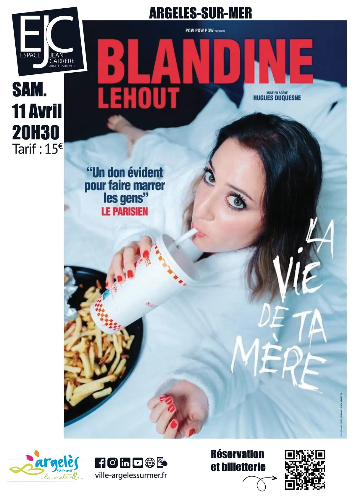 Spectacle  : Blandine Lehout