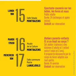 Spectacle - causerie sur les bébés