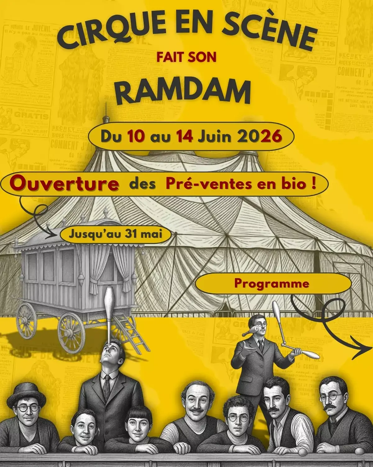 Spectacle Cirque en Scène fait son Ramdam à Niort